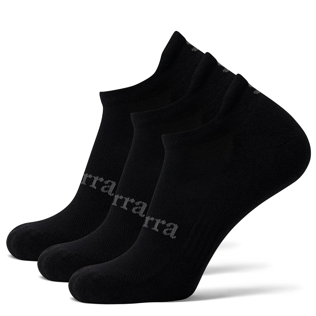 Seamless No Show Sock - Pack of 5 Black – Ptula